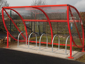Bucan Systems - bicycle and motorcycle parking shelters